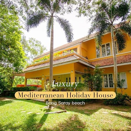 300M From Beach - Luxury Mediterranean Holiday House - Pets Welcome Bang Sare Ngoại thất bức ảnh